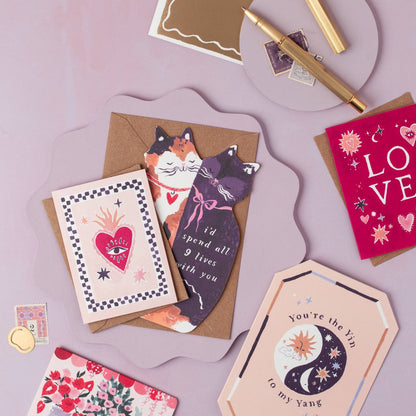 Nine Lives Cats Cards | Love Cards | Cat Anniversary Cards