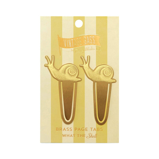 Snazzy Snail Metal Page Tabs
