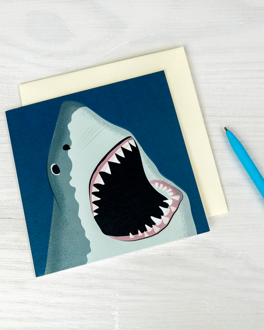 Shark Greeting Card