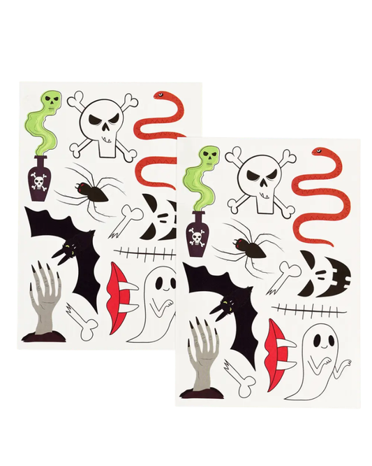 Scary Temporary Tattoos
