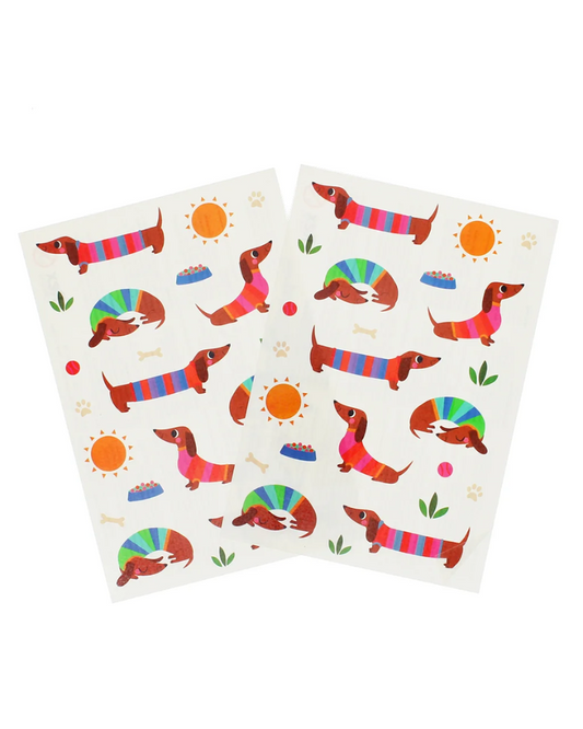 Sausage Dog Temporary Tattoos