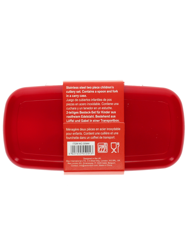 Children's Sausage Dog Cutlery Set & Case