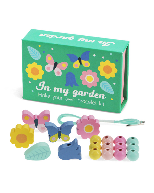 Garden Wooden Bead Bracelet Kit