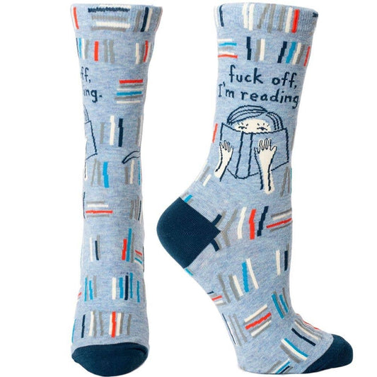 Fuck Off, I'm Reading Women's Socks