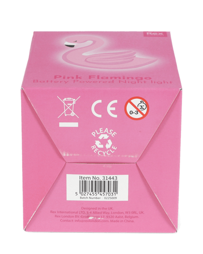 Pink Flamingo Night Light