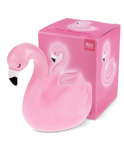 Pink Flamingo Night Light