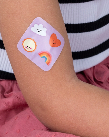 Children's Kawaii Sunshine Plasters in a Tin