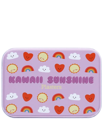 Children's Kawaii Sunshine Plasters in a Tin