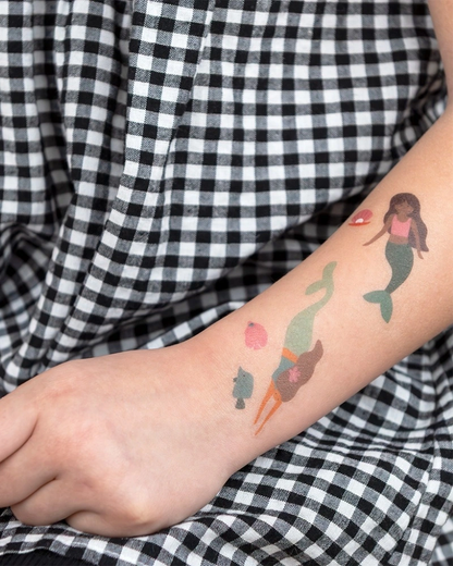 Mermaid Temporary Tattoos