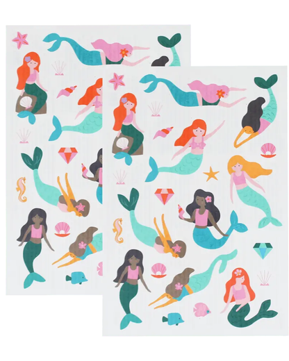 Mermaid Temporary Tattoos
