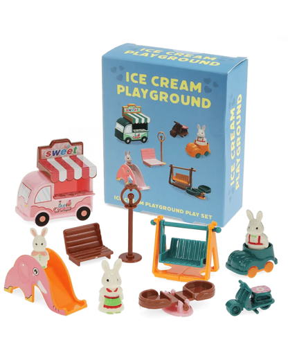 Ice Cream Playground Little World Playset