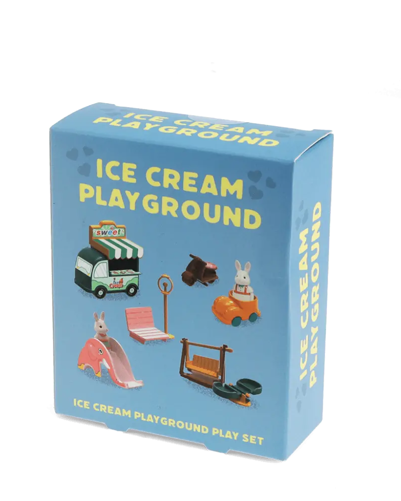 Ice Cream Playground Little World Playset
