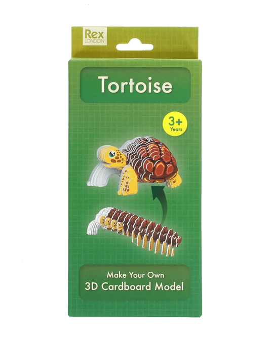 Make Your Own 3D Tortoise Model Kit