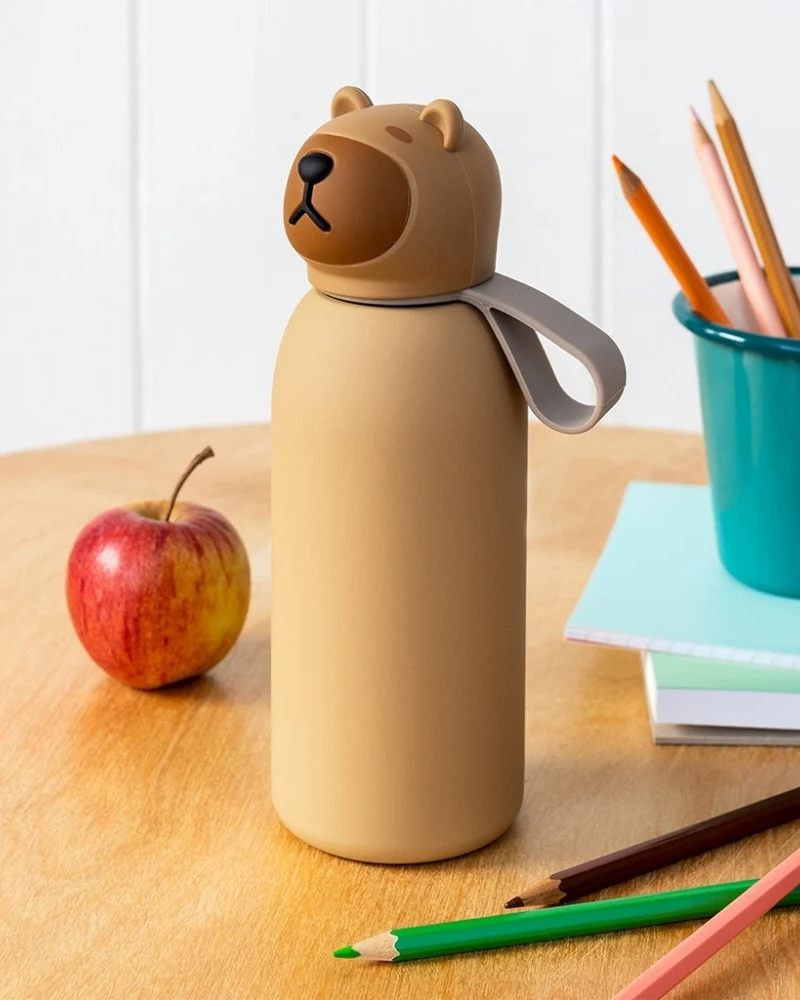 Children's Capybara Water Bottle 350ml