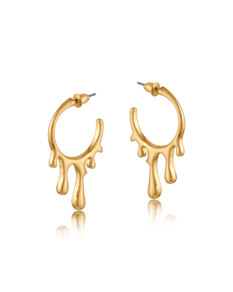 Amalis Paint Drop Hoops