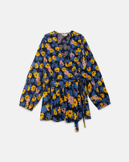 Blue Daisy Top by Compania Fantastica