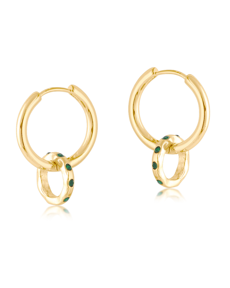 Mallorca Huggie Earrings