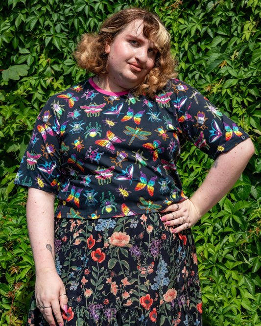 Pride Bugs Unisex Cropped Boxy Tee