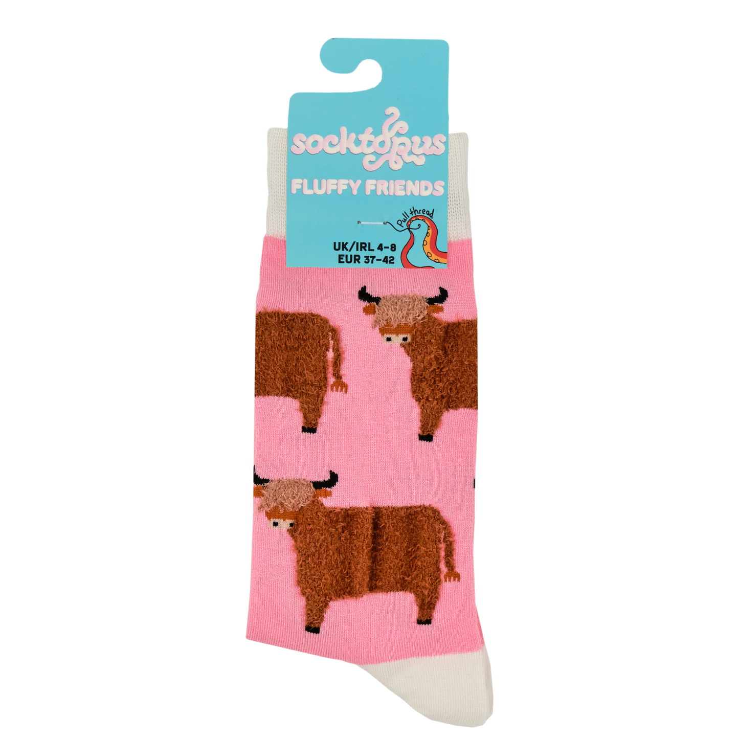 Fluffy Wee Hairy Coo Socks