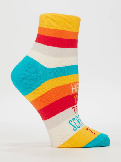 Have You Tried Screaming??? Women's Ankle Socks