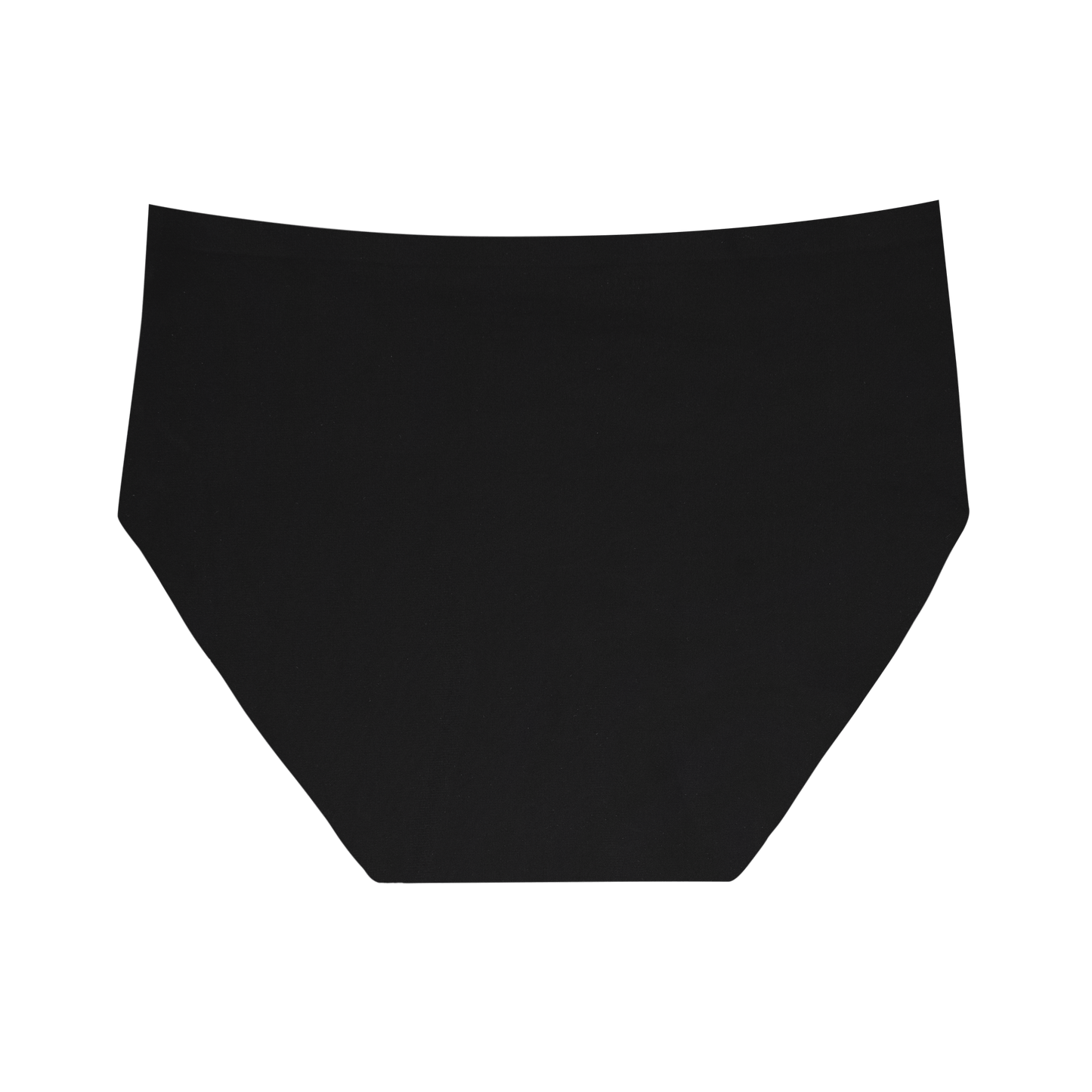 Classic Black Seamless Full Briefs