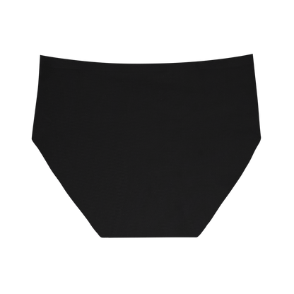 Classic Black Seamless Full Briefs