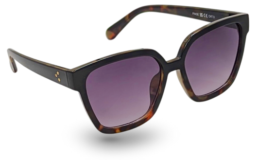 Paige Oversized Resin Frame Unisex Sunglasses Assorted