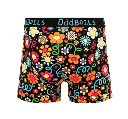 Petal Power Mens Cotton Boxer Shorts