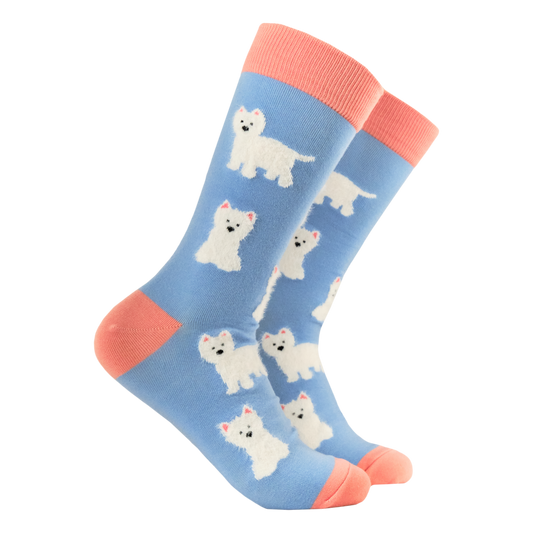 Fluffy Westies Socks