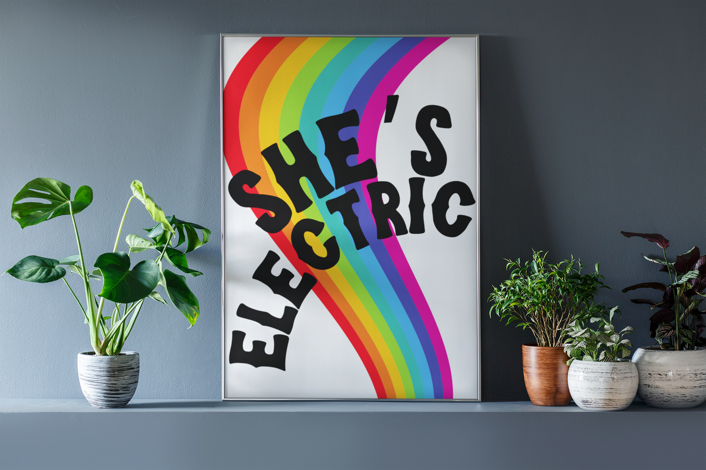 She’s Electric Oasis A4 Art Print