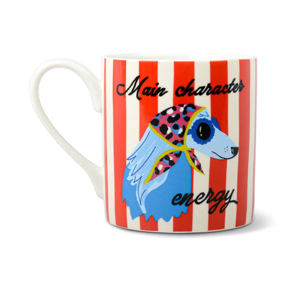 Main Character Energy Dog Hijinx Ceramic Mug