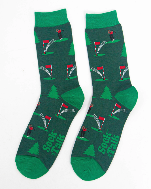 Golfer On The Green Unisex Socks