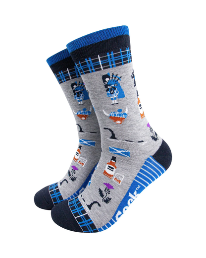 Scottish Landmarks Unisex Crew Socks