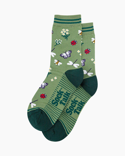 Garden And Ladybird Unisex Bamboo Socks