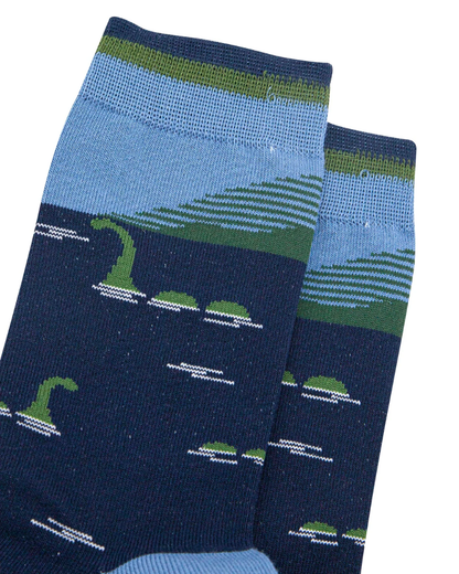 Nessie Loch Ness Monster Unisex Crew Socks