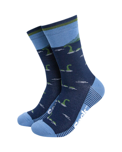 Nessie Loch Ness Monster Unisex Crew Socks
