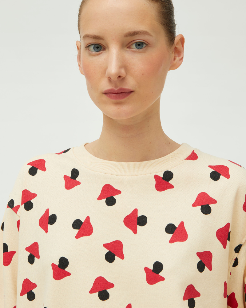 Mushroom Sweatshirt By Compania Fantastica