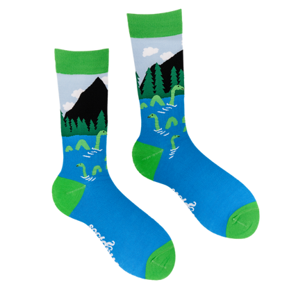Loch Ness Monster Socks Kids
