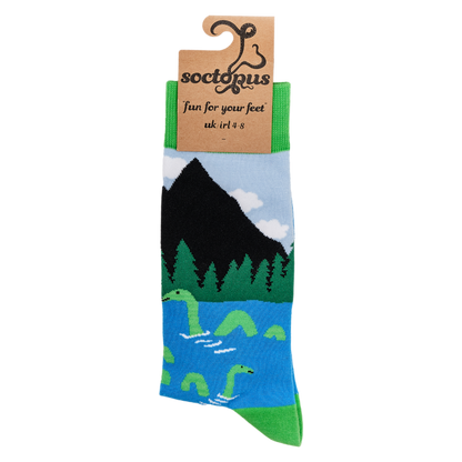Loch Ness Monster Socks Kids