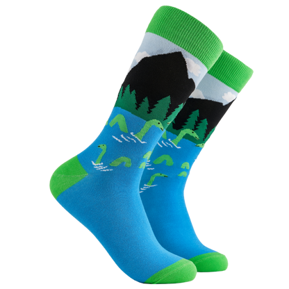 Loch Ness Monster Socks Kids
