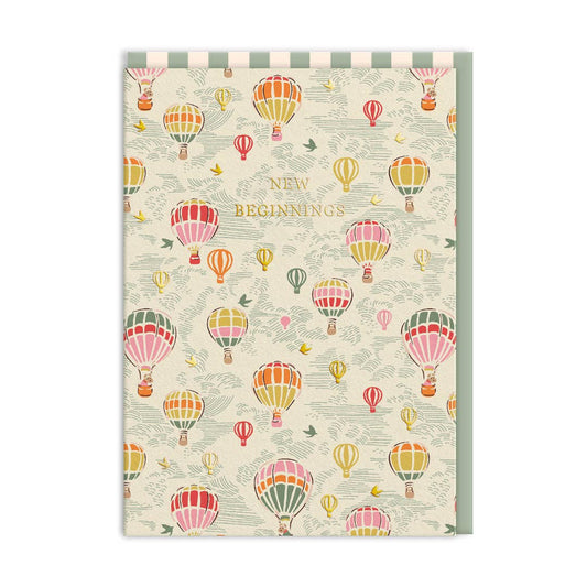 Cath Kidston Balloons New Beginnings Greeting Card