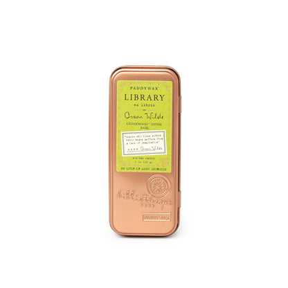 Oscar Wilde Inspired Library Candle