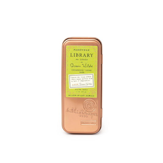 Oscar Wilde Inspired Library Candle