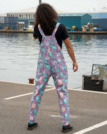 Purrfect Cats Unisex Stretch Dungarees
