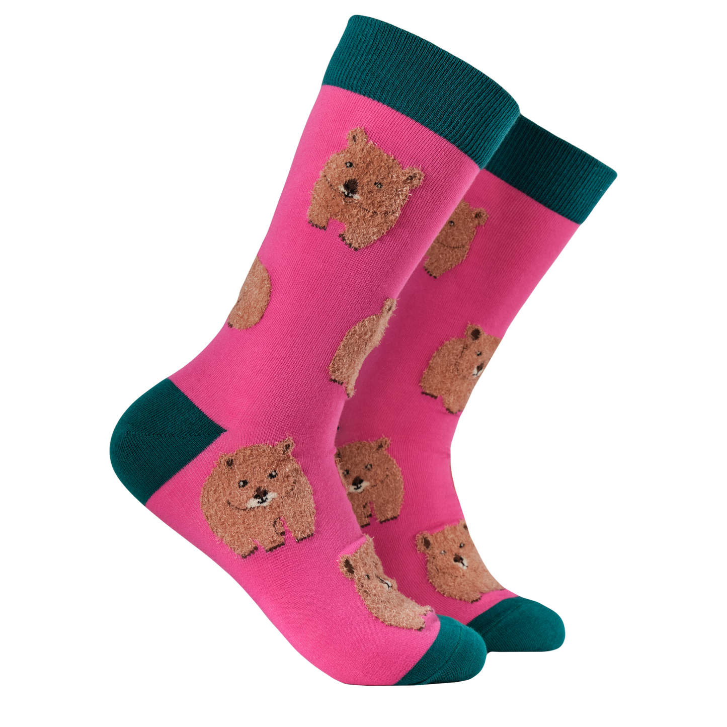Fluffy Wombat Unisex Socks