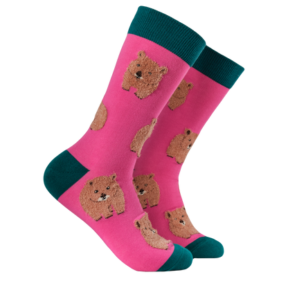Fluffy Wombat Unisex Socks