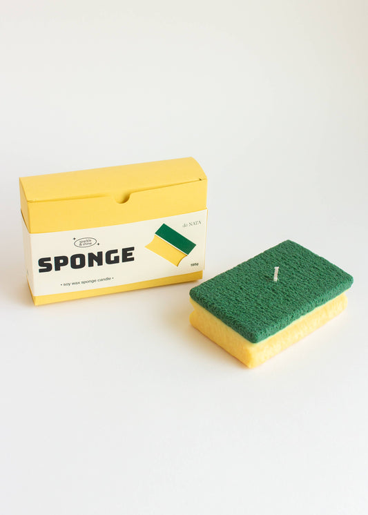 Washing Up Sponge Candle