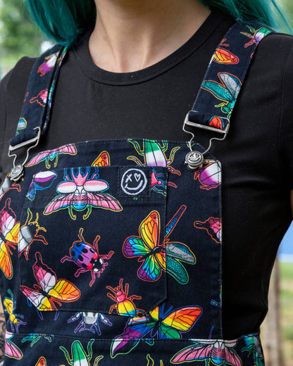 Pride Bugs Flared Pinafore Dress
