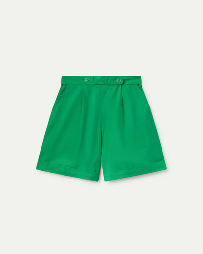 Green Button Shorts By Compania Fantastica