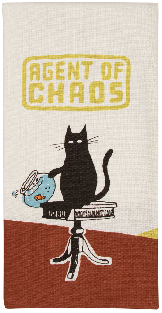 Agent Of Chaos Kitchen Dish Towel